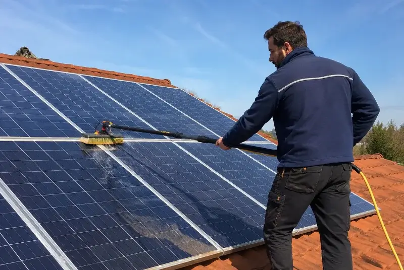Nettoyage et entretien de panneaux solaires à Saint-Fulgent