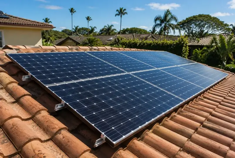 Installation de panneaux solaires à Saint-Fulgent
